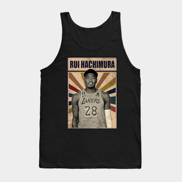 Los Angeles Lakers Rui Hachimura Tank Top by RobinaultCoils